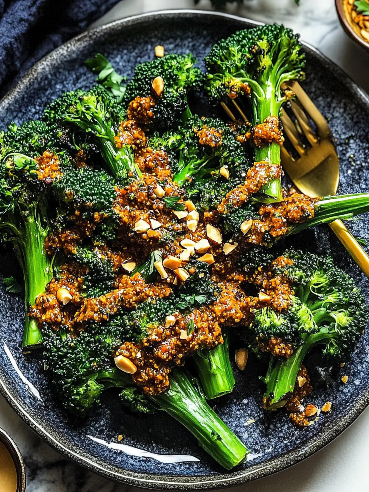Charred Broccoli with Hazelnut Romesco for Perfect Smoky Flavor 3 Charred Broccoli with Hazelnut Romesco