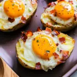 Baked Loaded Breakfast Potatoes