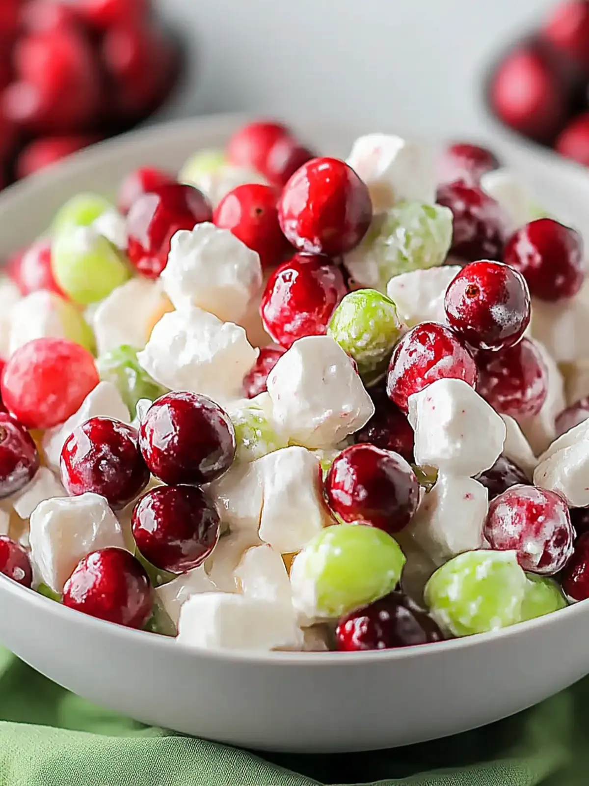 Cranberry Salad Bliss: Creamy, Crunchy, and Oh-So-Delicious! 2 Cranberry Salad