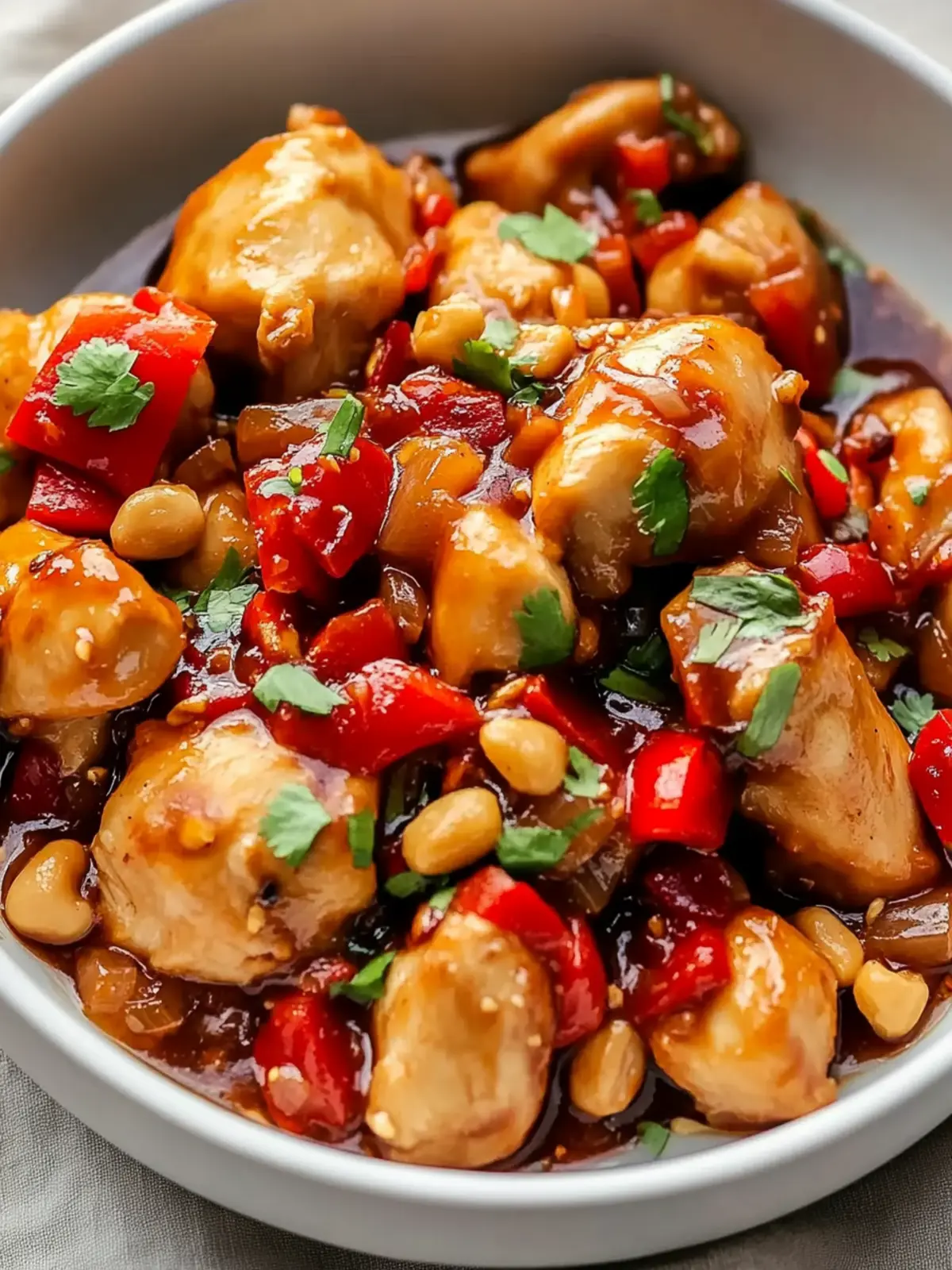 Savory Crockpot Kung Pao Chicken: Effortless Delight Tonight 3 Crockpot Kung Pao Chicken