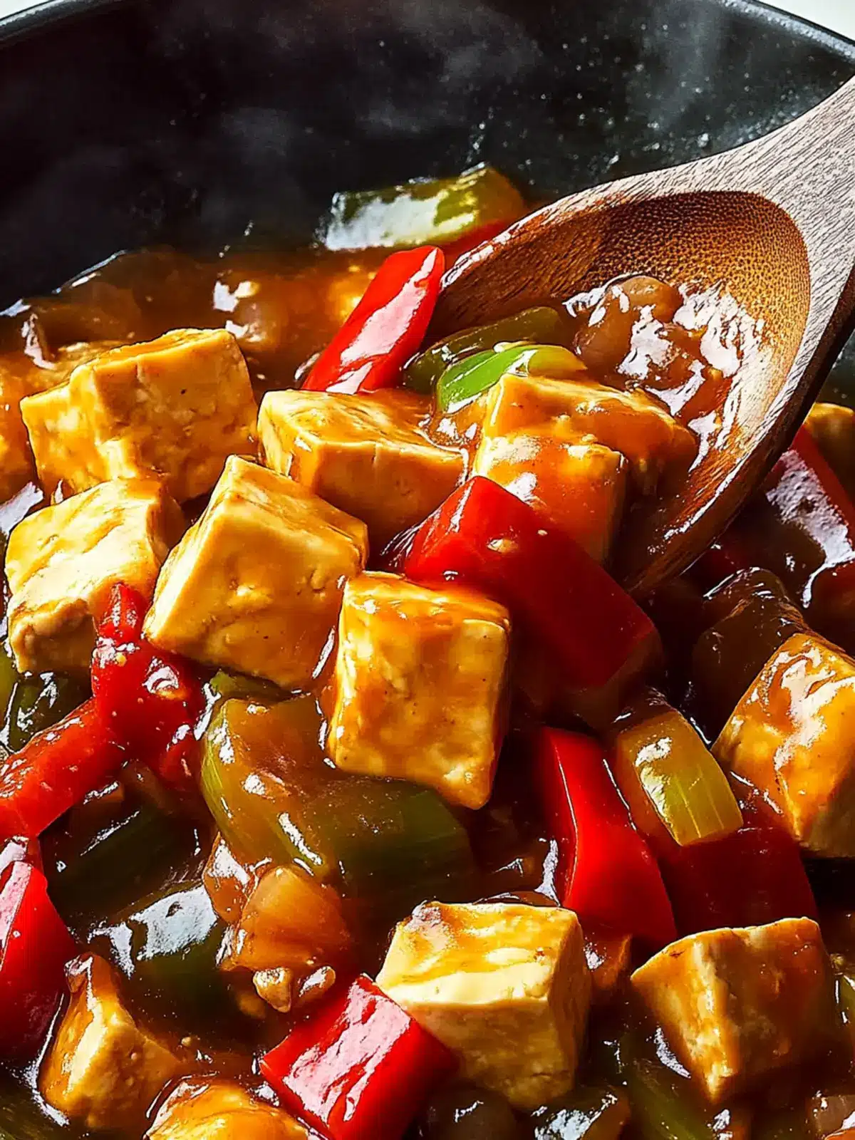 Delicious Sweet & Sour Tofu: A Crispy Vegan Delight 2 Sweet & Sour Tofu
