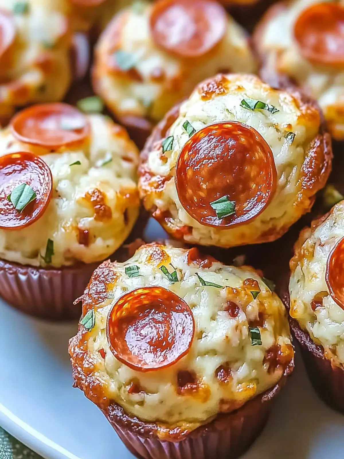 Crispy Pizza Muffins: Customizable and Kid-Approved Snacks 4 Pizza Muffins