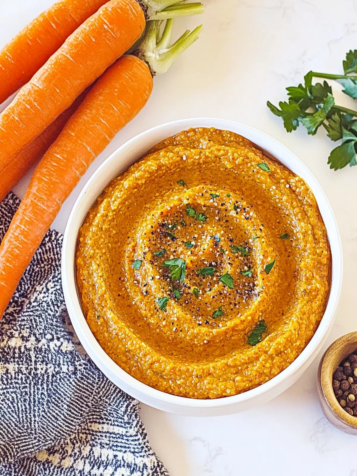 Easy Smoky Carrot Dip