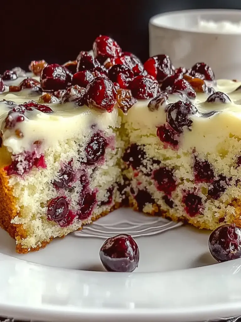 Cranberry Bliss Coffee Cake