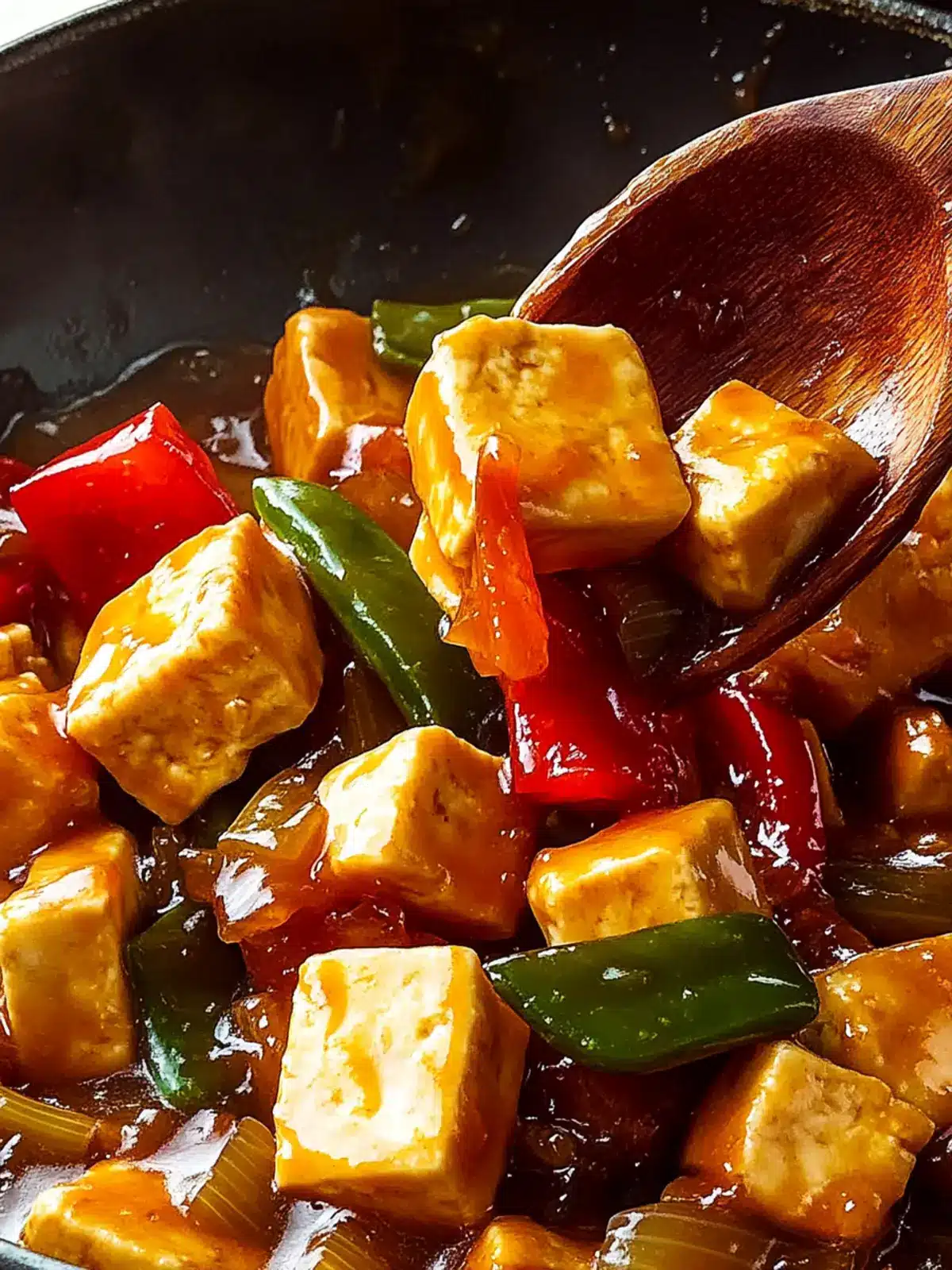 Delicious Sweet & Sour Tofu: A Crispy Vegan Delight 3 Sweet & Sour Tofu