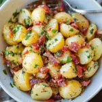 Irresistible Warm German Potato Salad with Tangy Bacon Delight 6 German Potato Salad