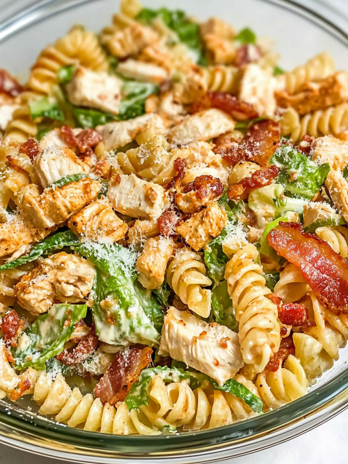 Irresistible Chicken Bacon Ranch Pasta Salad You’ll Love 4 Chicken Bacon Ranch Pasta Salad