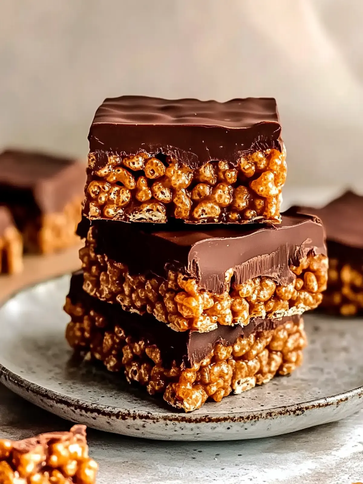 Deliciously Easy Chocolate Covered Rice Krispie Treats Recipe 4 Chocolate Covered Rice Krispie Treats