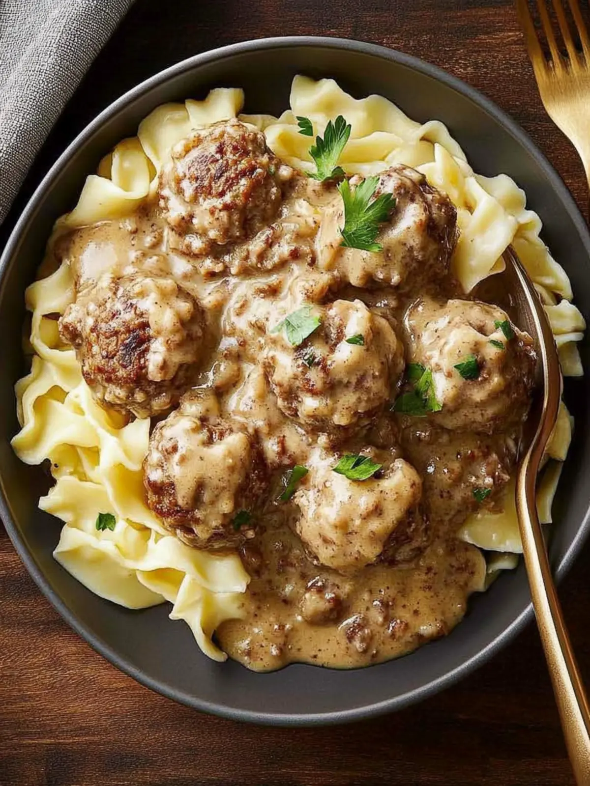 Meatballs and Gravy