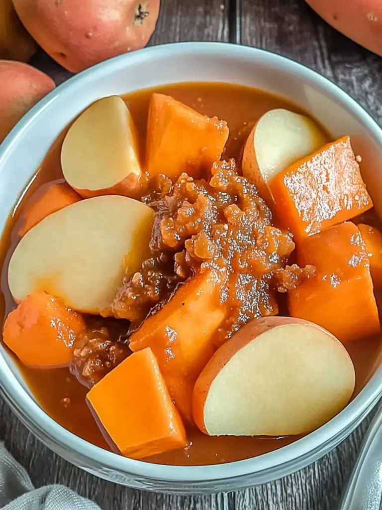 Sweet Potatoes and Apples