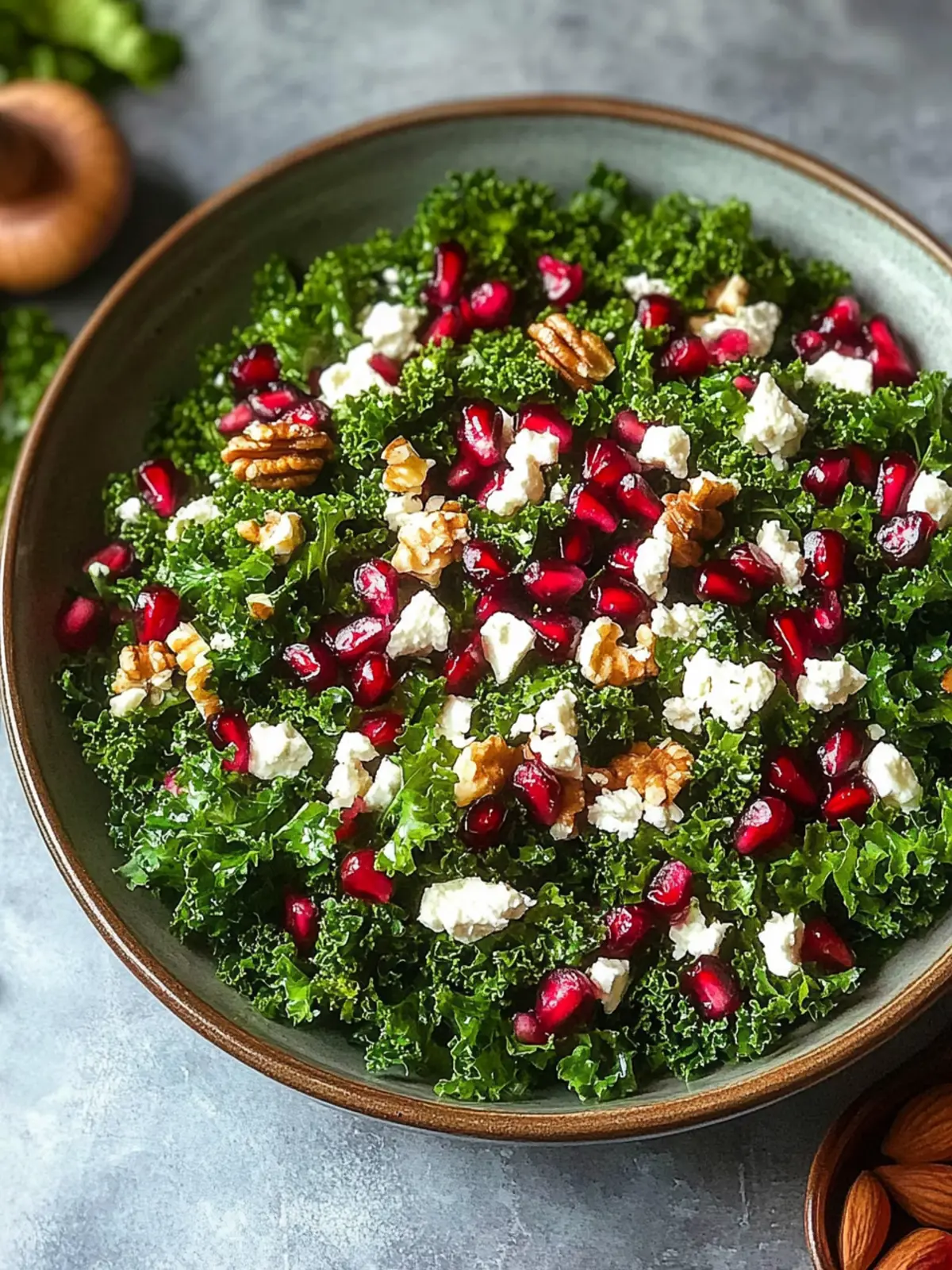 Delicious Pomegranate Kale Salad for a Festive Feast 4 Pomegranate Kale Salad