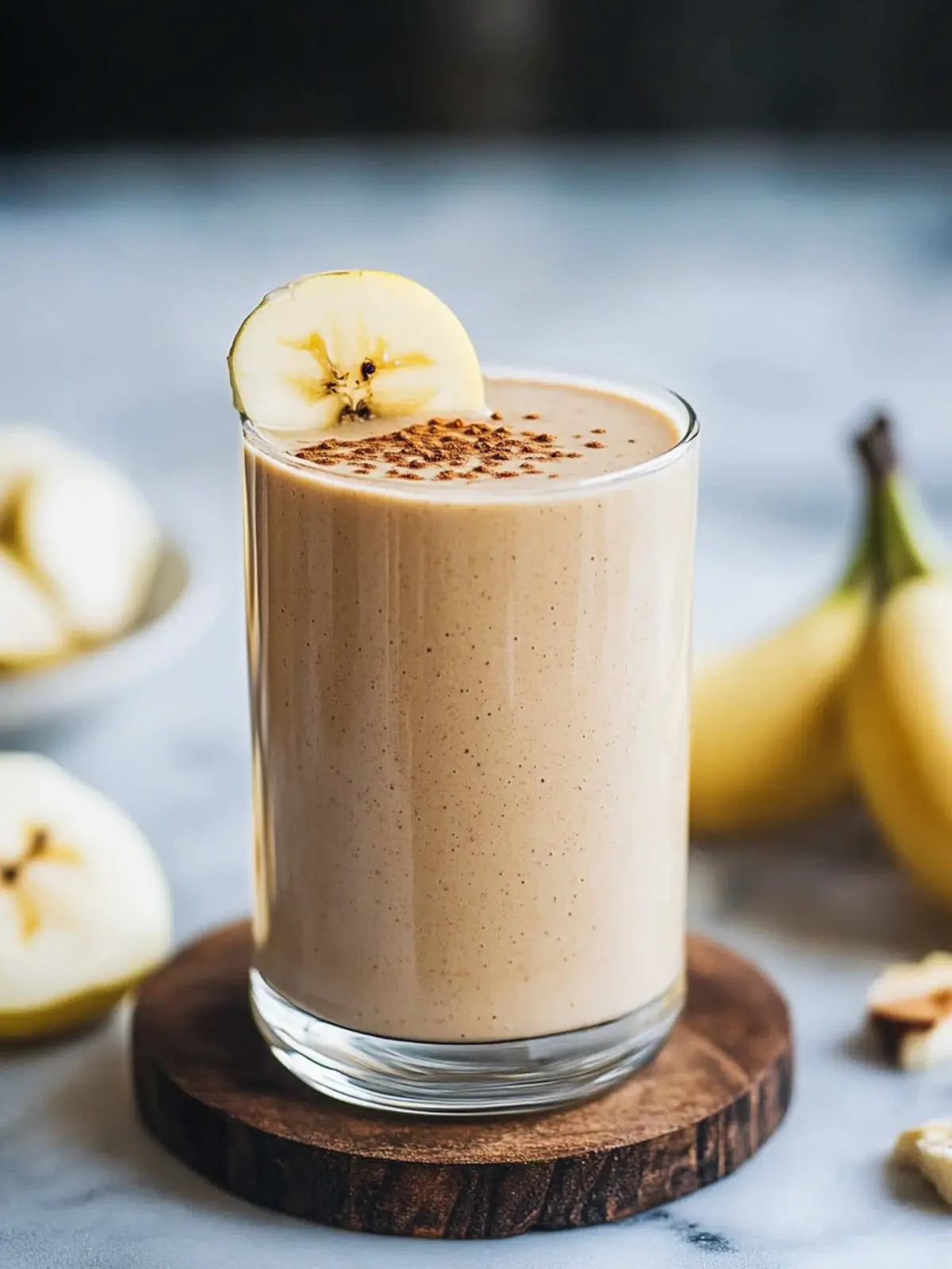 Creamy Apple Banana Smoothie for a Quick Energy Boost 2 Apple Banana Smoothie