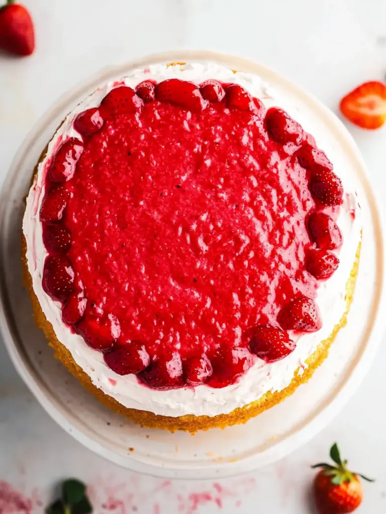 Strawberry Cake Filling
