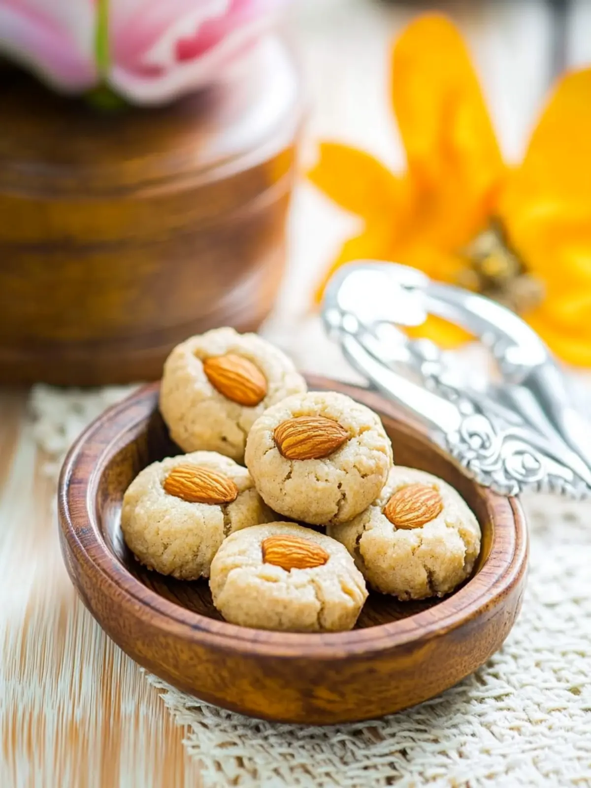 Deliciously Crunchy Chinese Almond Cookies Made Easy 4 Chinese Almond Cookies