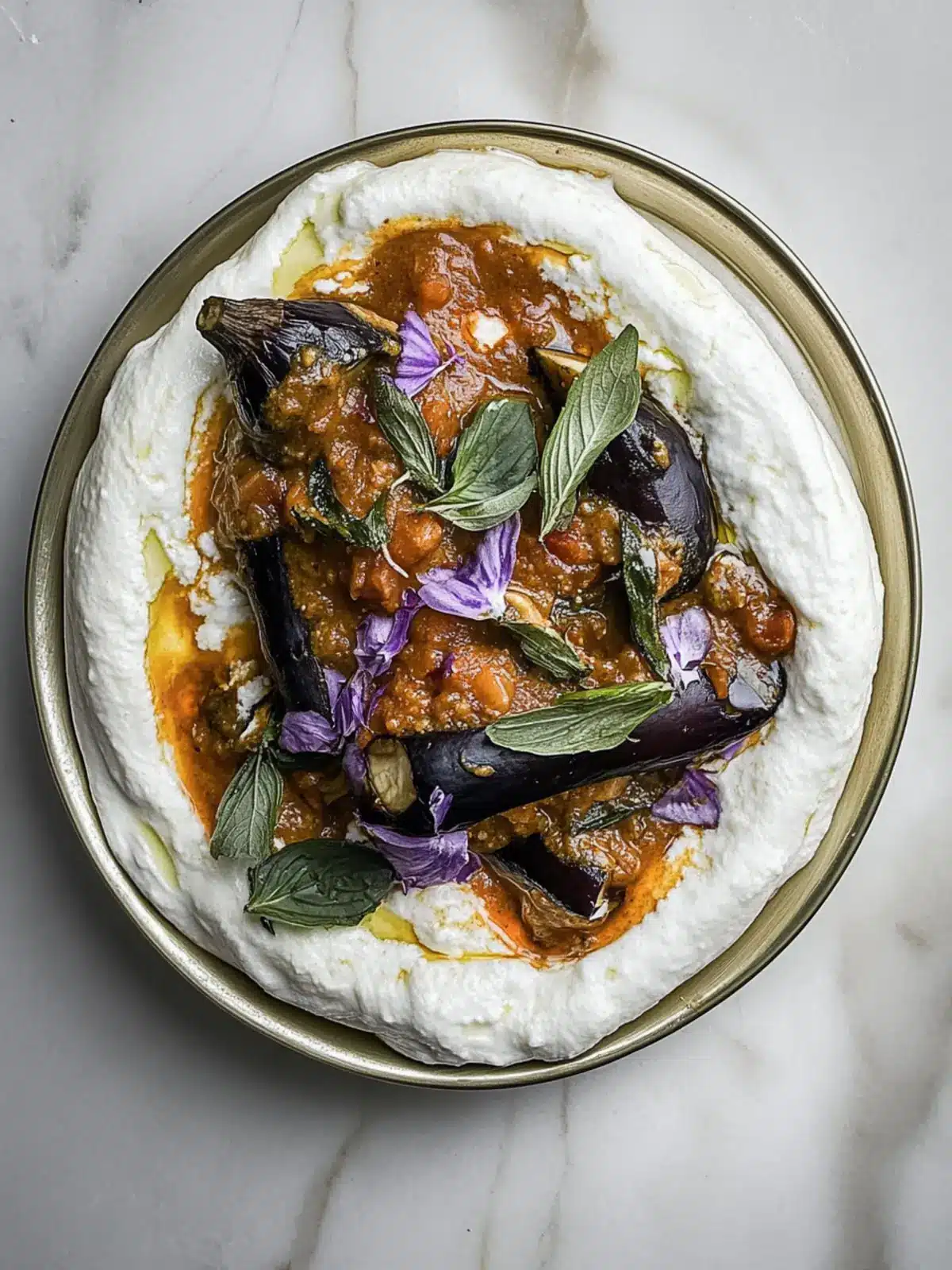 Healthy Eggplant Borani: A Creamy Afghan Recipe You’ll Love 3 Healthy Eggplant Borani