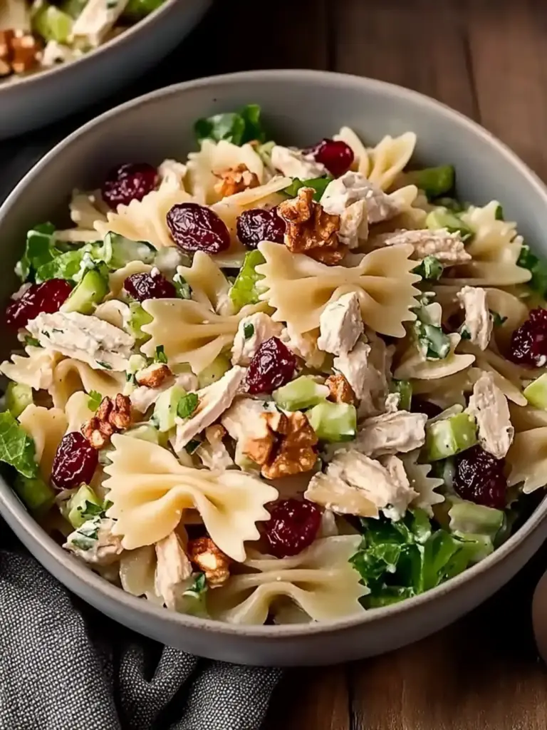Bow-Tie Cranberry Pasta Salad