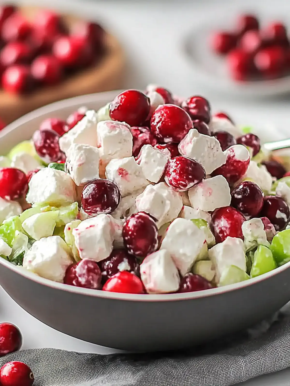 Cranberry Salad Bliss: Creamy, Crunchy, and Oh-So-Delicious! 4 Cranberry Salad