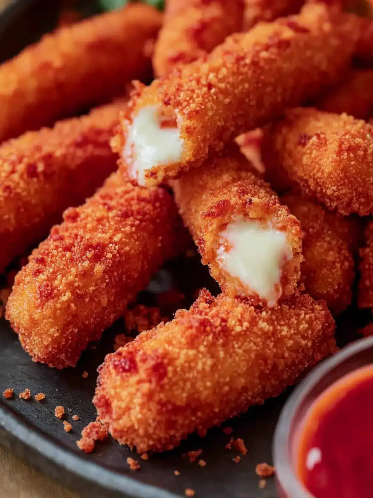 Spicy Hot Cheeto Mozzarella Sticks for Ultimate Snacking Fun 3 Hot Cheeto Mozzarella Sticks