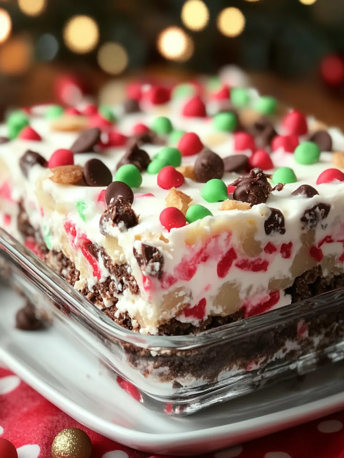 Irresistible Christmas Cookie Lasagna for Effortless Holiday Fun 4 Christmas Cookie Lasagna