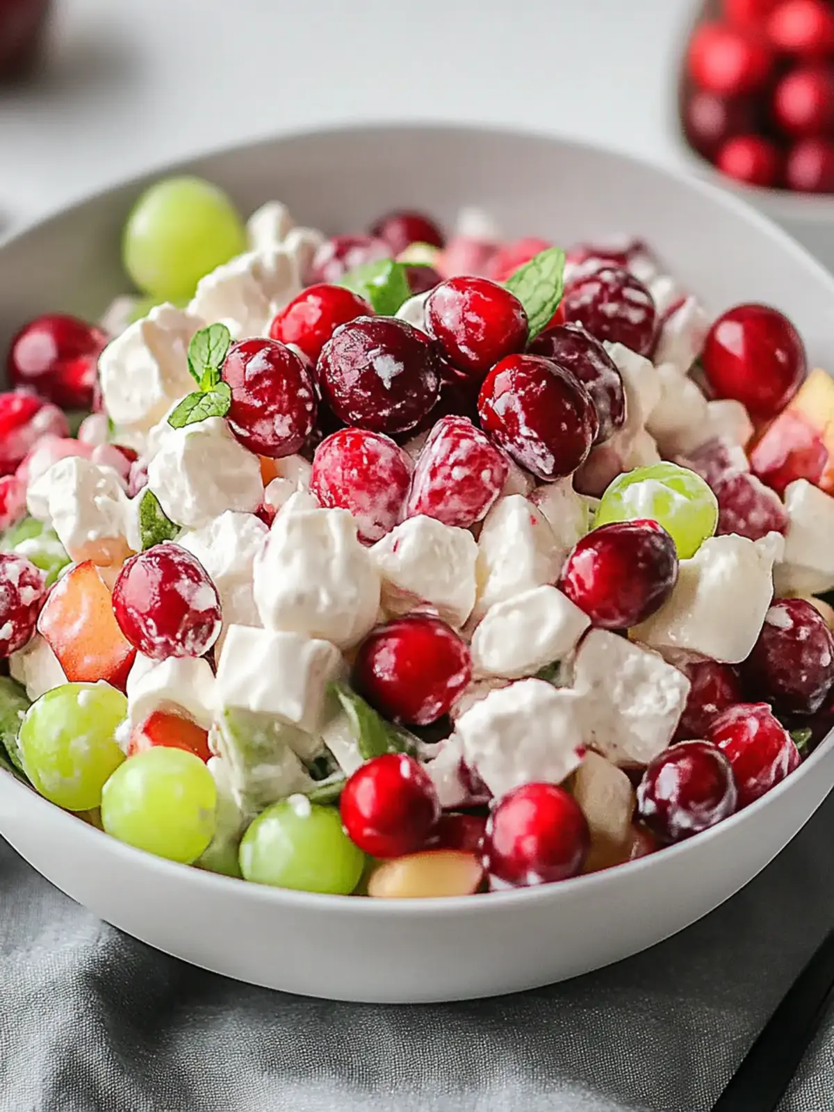 Cranberry Salad Bliss: Creamy, Crunchy, and Oh-So-Delicious! 3 Cranberry Salad
