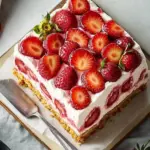 Strawberry Cream Cheese Icebox Cake