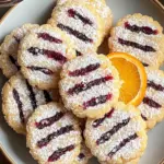 Cranberry Orange Icebox Cookies