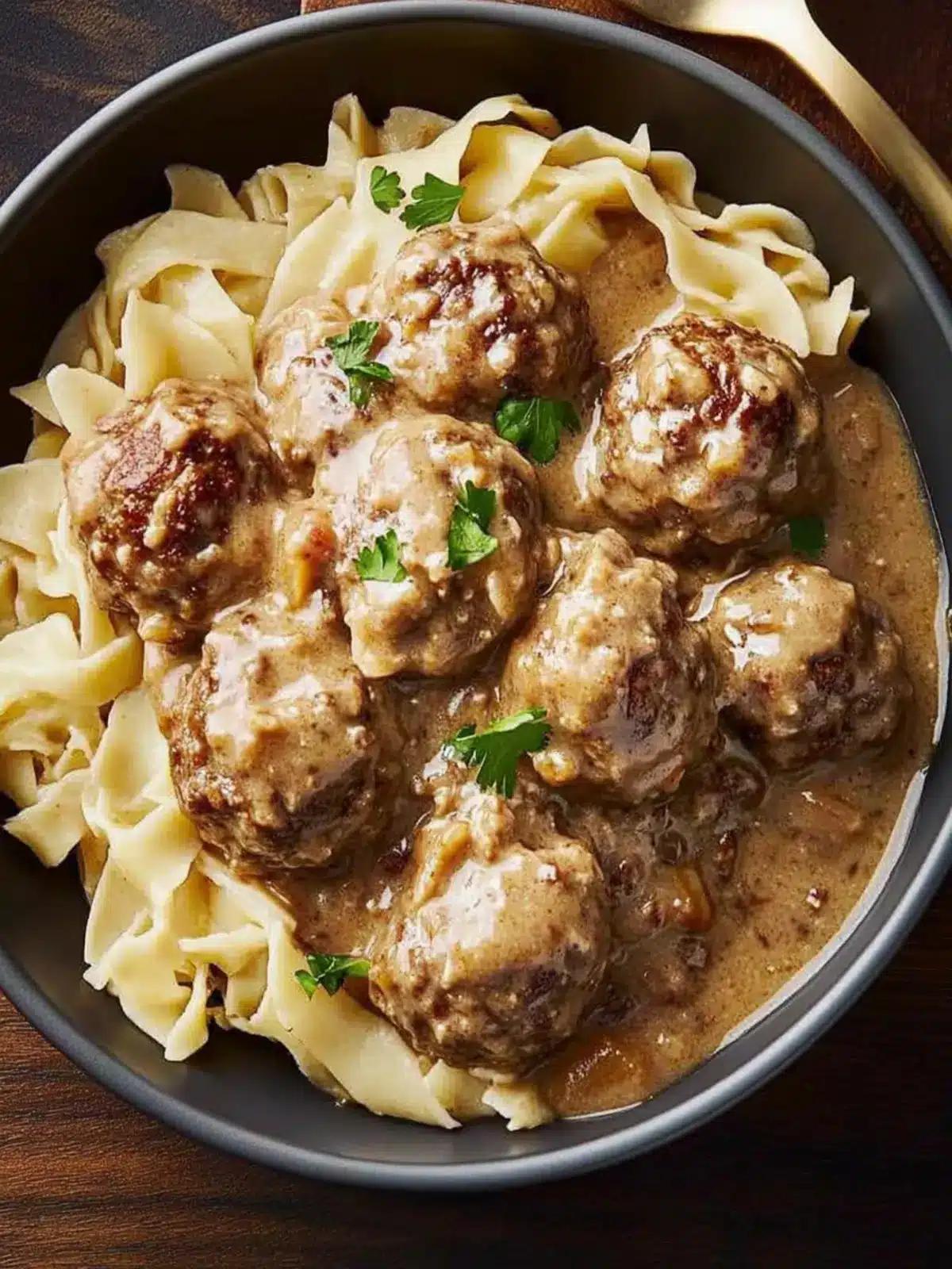 Meatballs and Gravy