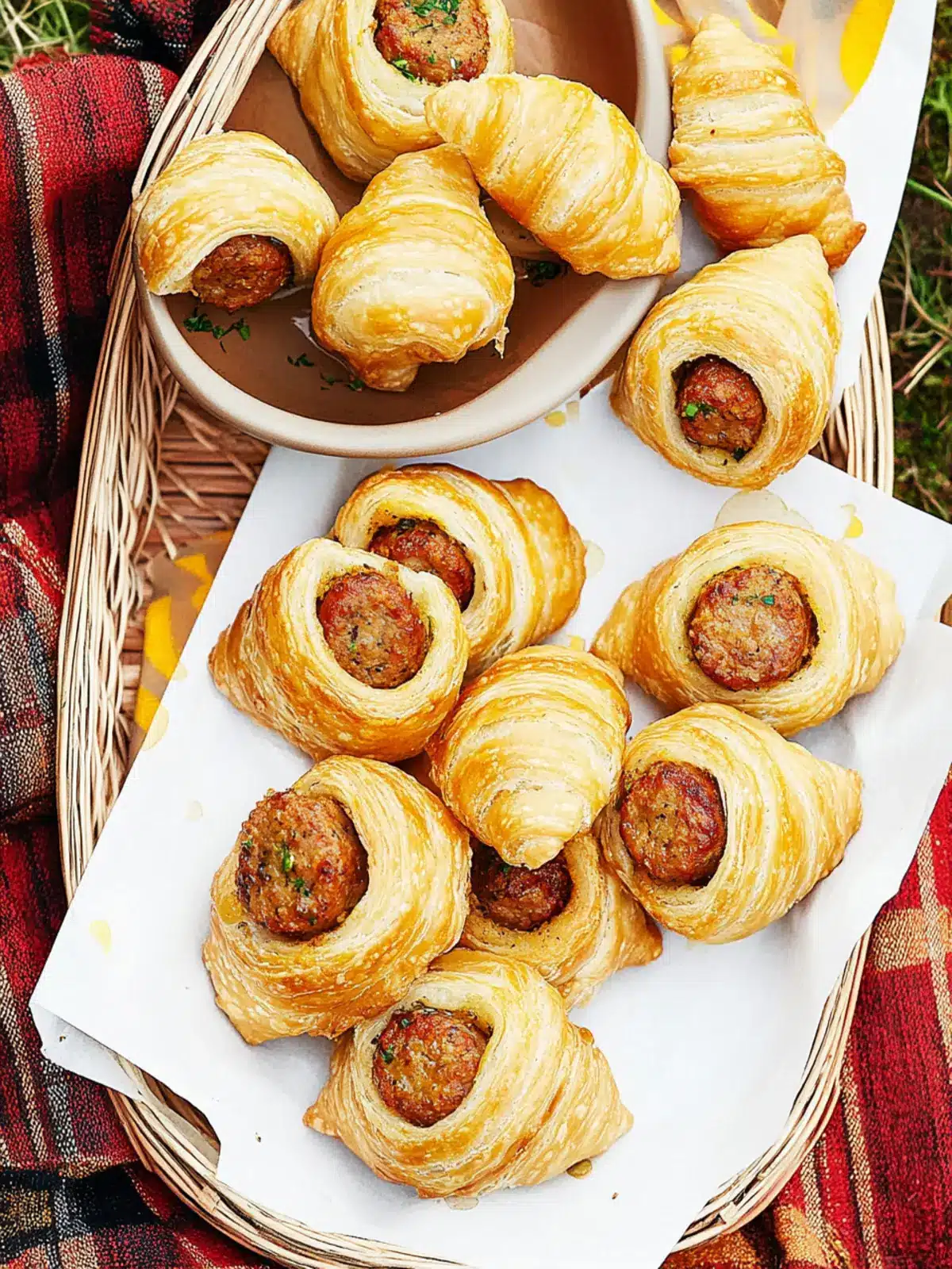 Cajun Sausage Puffs