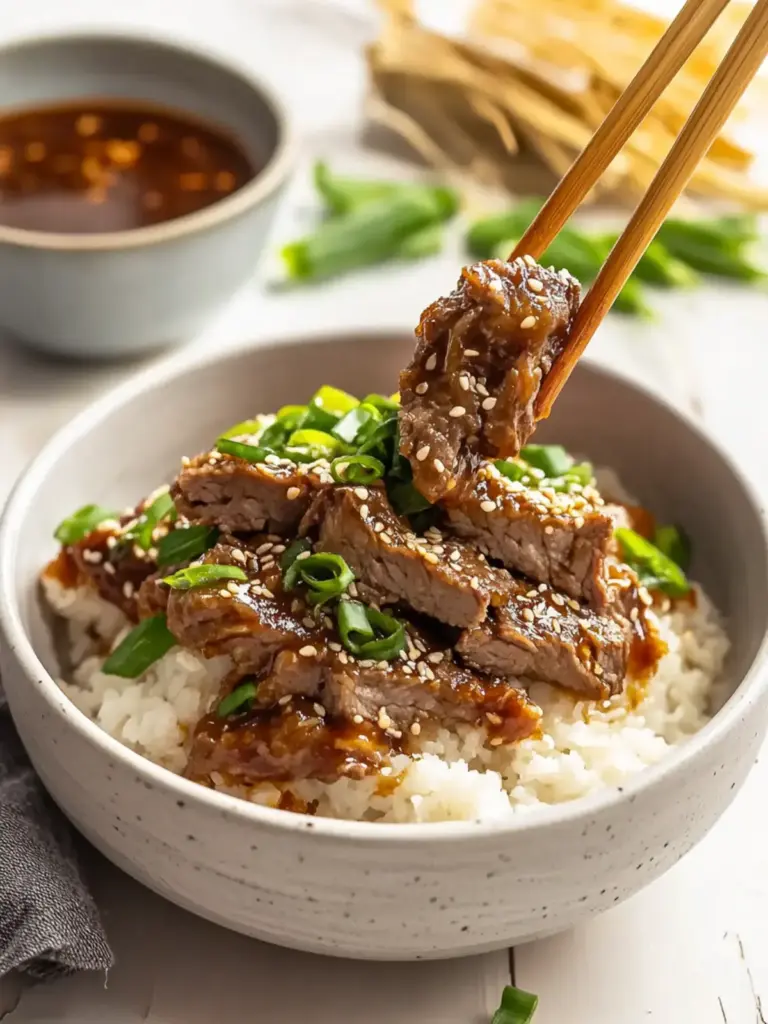 Enoki Beef Rolls