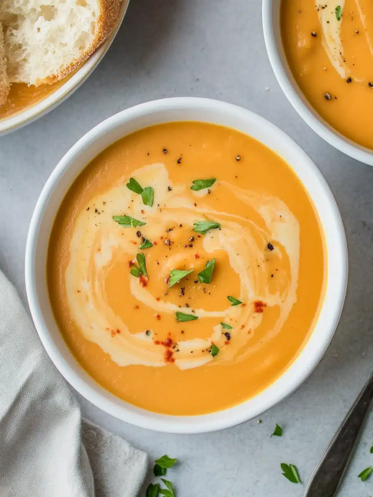 Delicious Easy Sweet Potato Soup in Just 30 Minutes 3 Easy Sweet Potato Soup