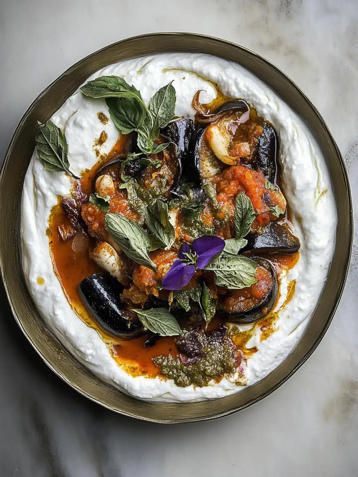 Healthy Eggplant Borani: A Creamy Afghan Recipe You’ll Love 4 Healthy Eggplant Borani