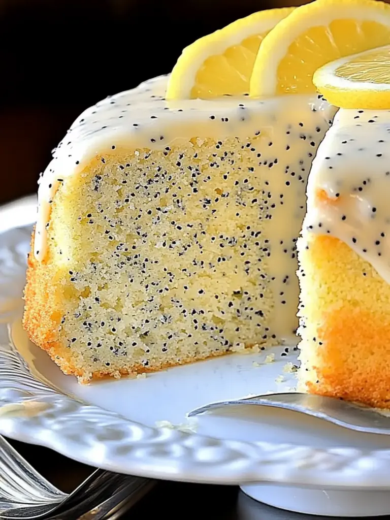 Lemon Poppy Seed Cake