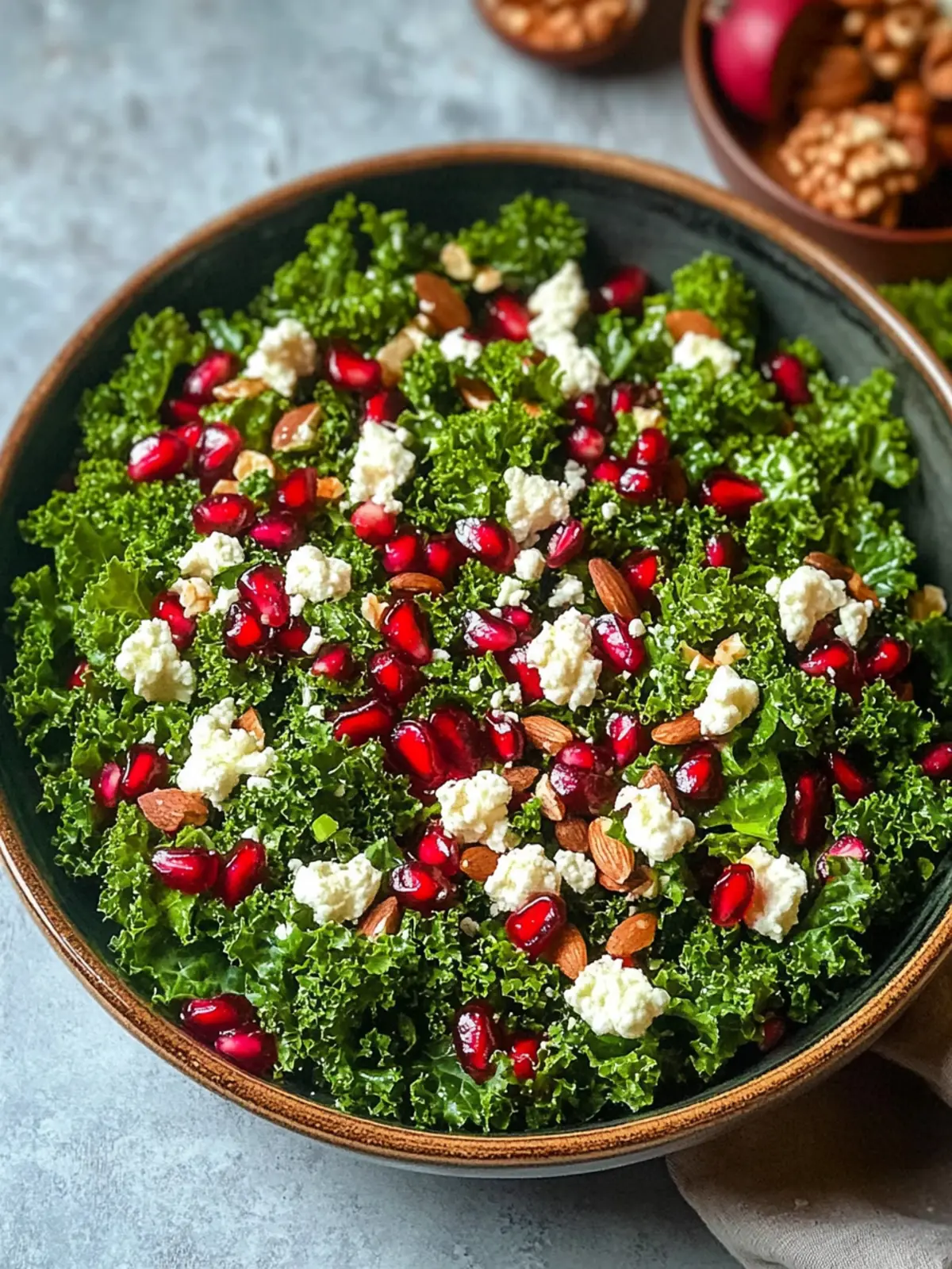Delicious Pomegranate Kale Salad for a Festive Feast 3 Pomegranate Kale Salad