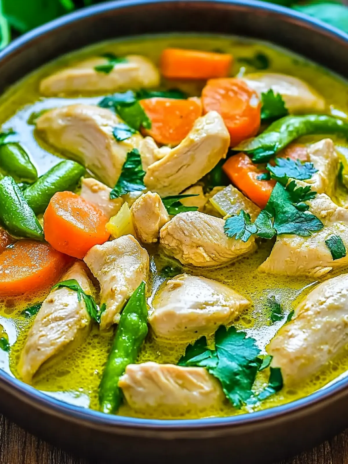 Delicious Green Thai Chicken Coconut Curry You’ll Love 3 Green Thai Chicken Coconut Curry
