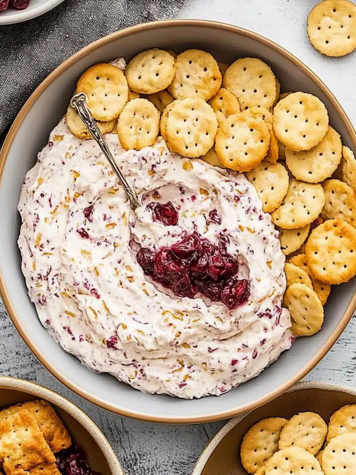 Delicious Cranberry Cream Cheese Spread for Effortless Parties 2 Cranberry Cream Cheese Spread