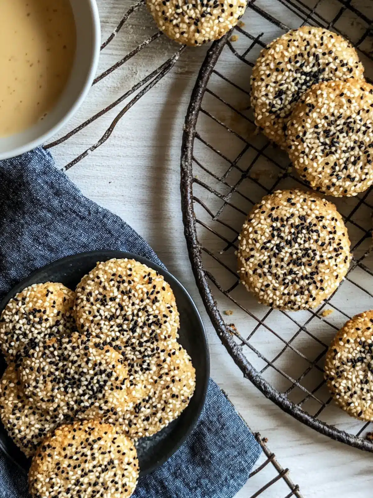 Toasted Sesame Cookies: Your New Favorite Chewy Delight 4 Toasted Sesame Cookies