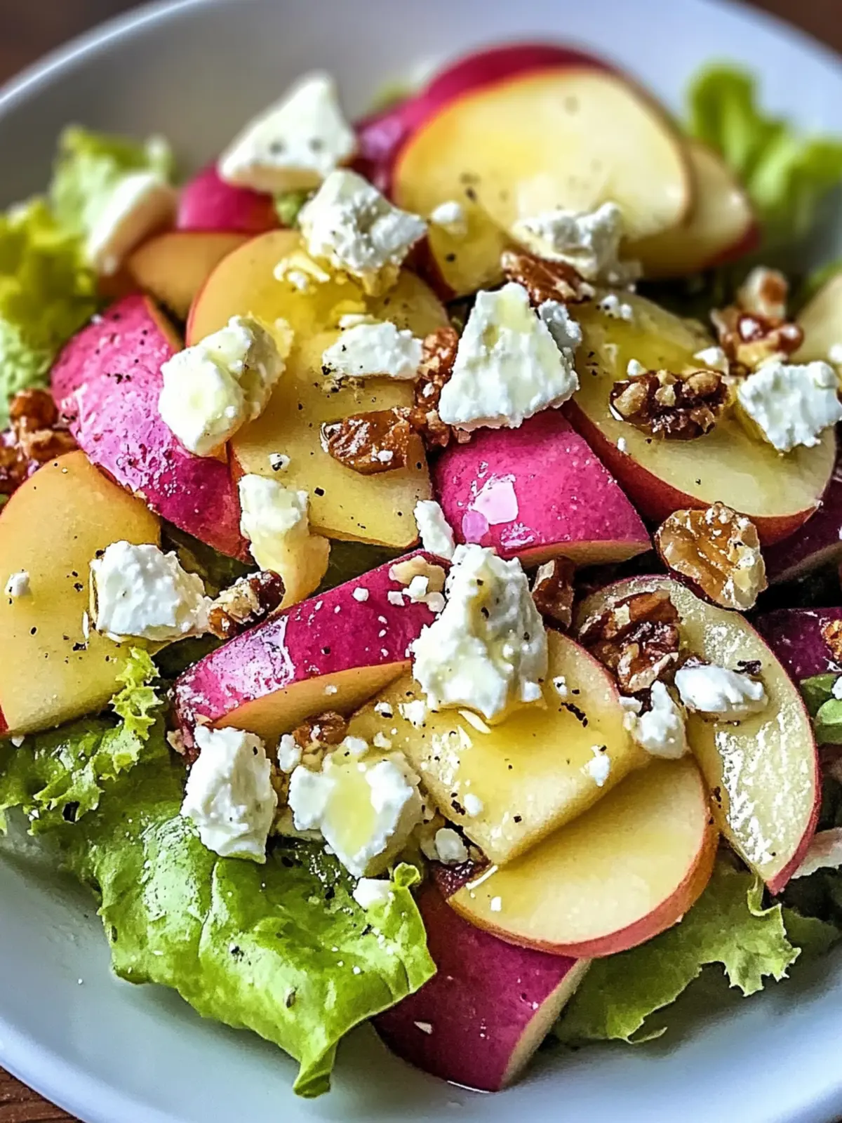 Honeycrisp Apple and Feta Salad for a Crisp, Refreshing Meal 2 Honeycrisp Apple and Feta Salad