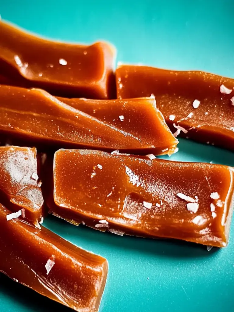 Vegan Coconut-Ginger Caramels