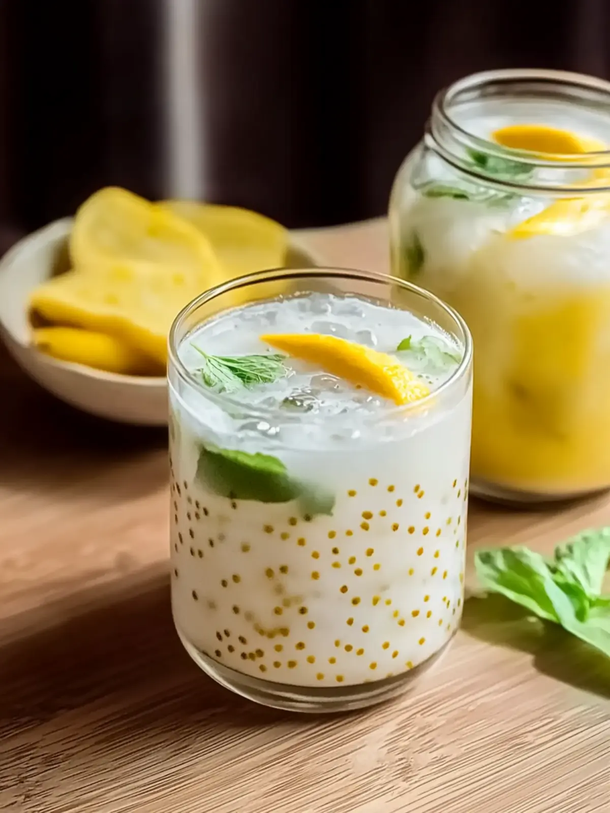 Delicious Nam Wan: Refreshing Coconut Milk Fruit Dessert 2 Nam Wan