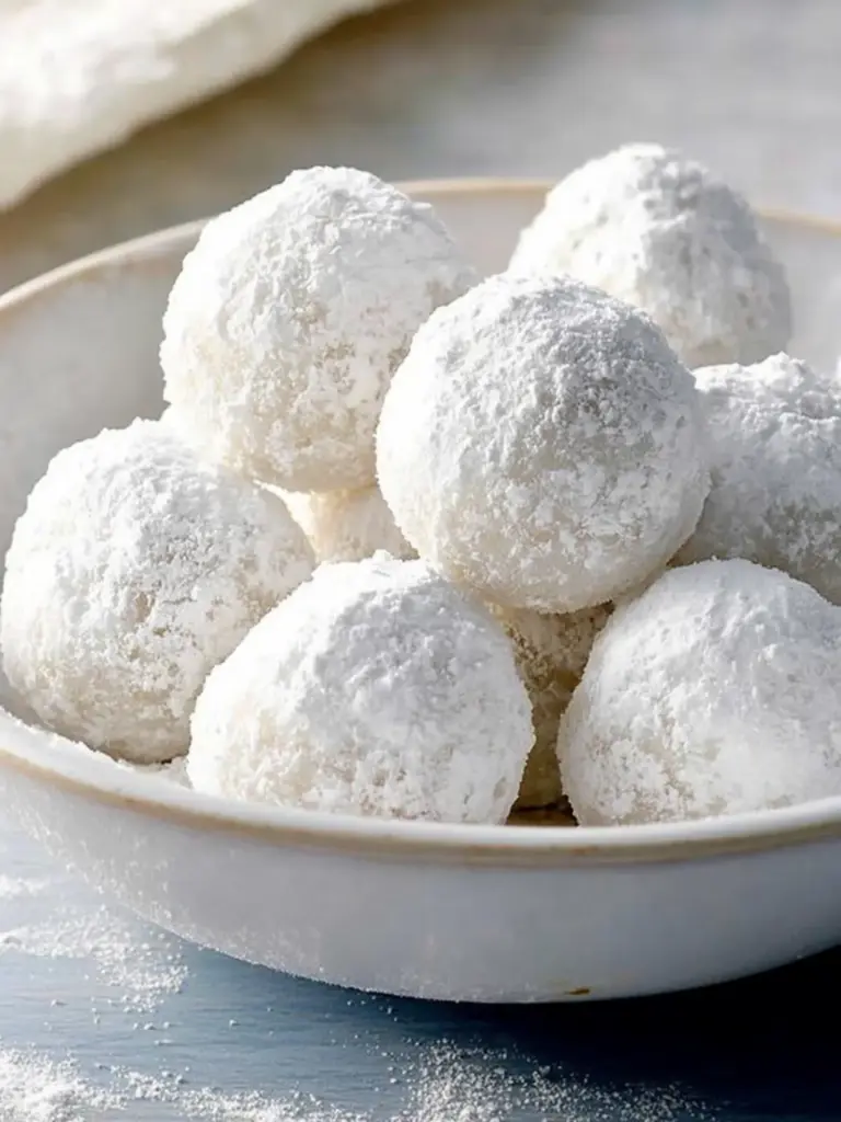 Triple Nut Snowballs