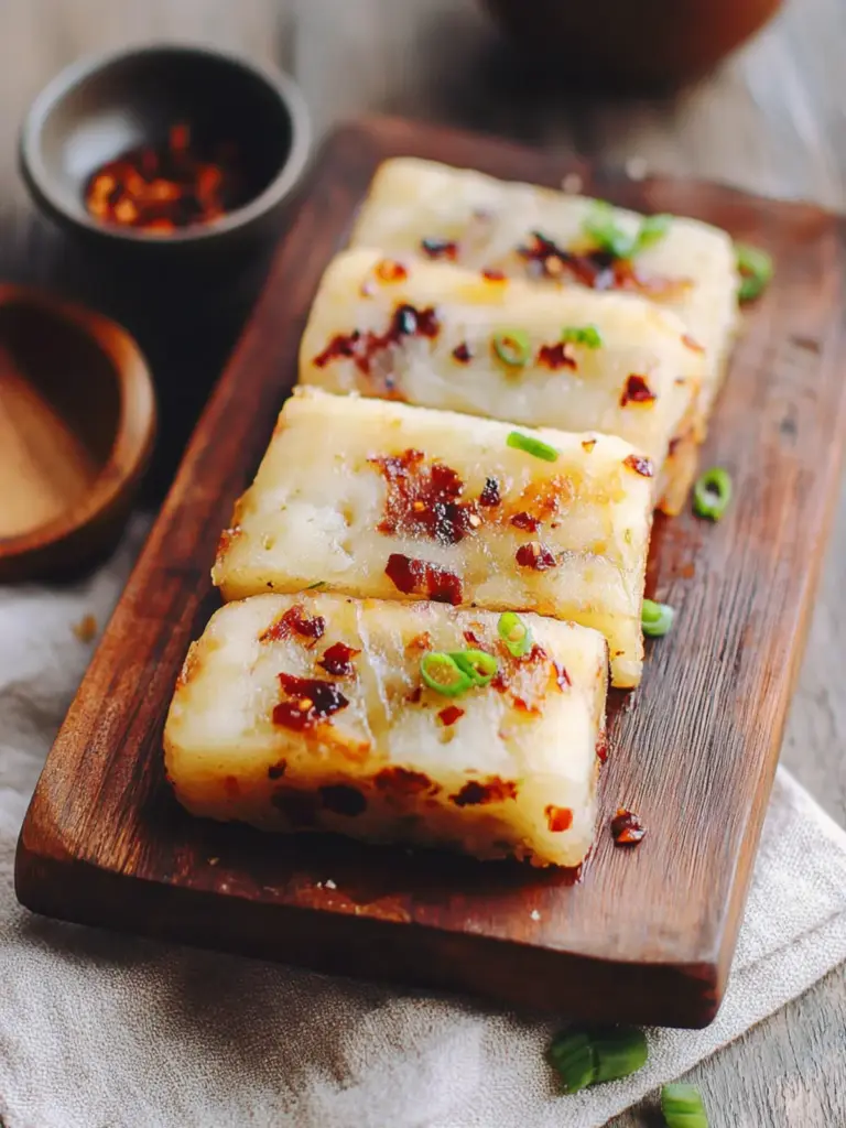Turnip Cake (Chinese Lo Bak Go)