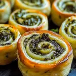 Delicious Pesto Pinwheels: Easy Appetizers for Any Party 2 Pesto Pinwheels