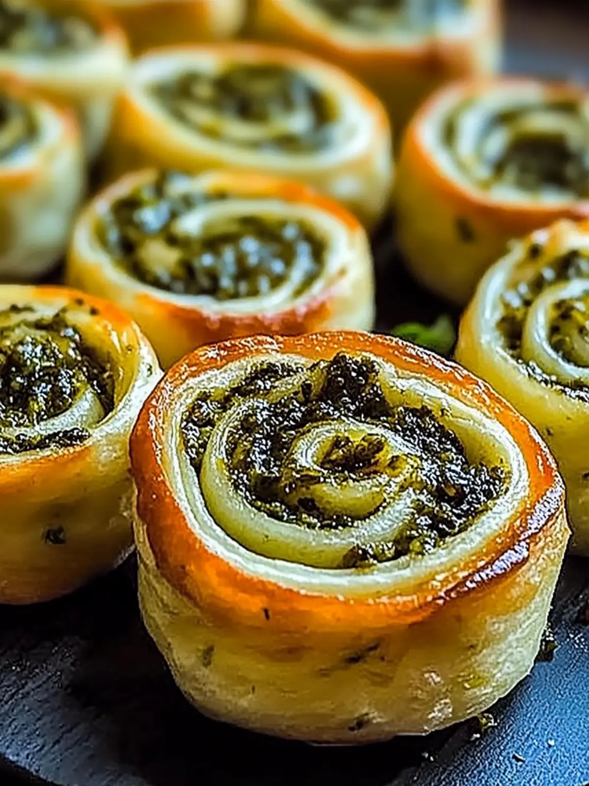 Delicious Pesto Pinwheels: Easy Appetizers for Any Party 5 Pesto Pinwheels