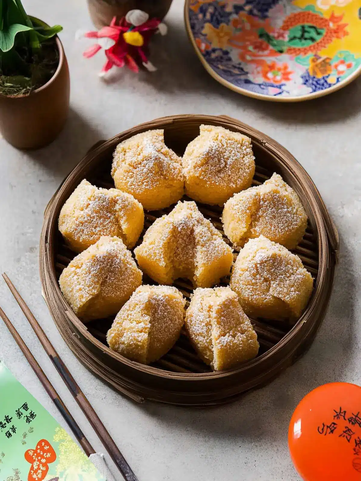 Irresistible Fat Goh: Steam Your Way to Prosperity Cake Magic 4 Fat Goh (Fa Gao, 發糕, Chinese Prosperity Cake)