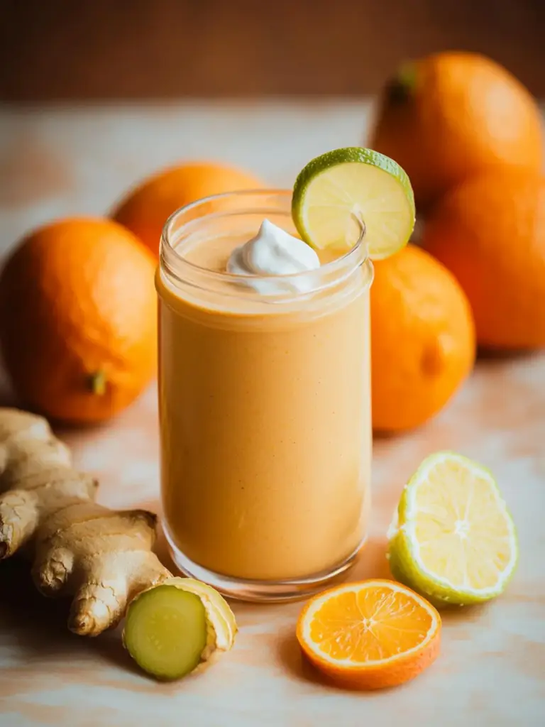 Citrus Ginger Revitalizing Smoothie