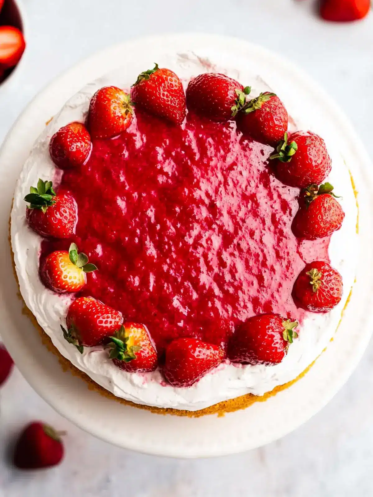 Strawberry Cake Filling