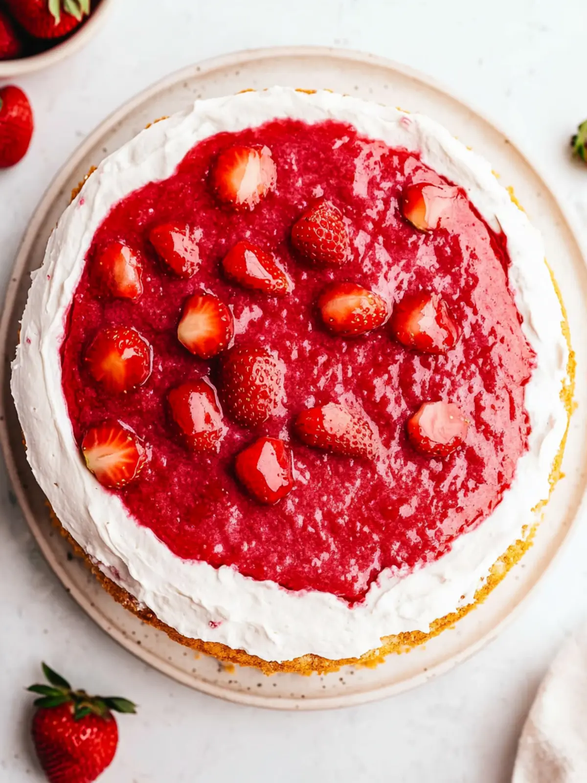 Strawberry Cake Filling