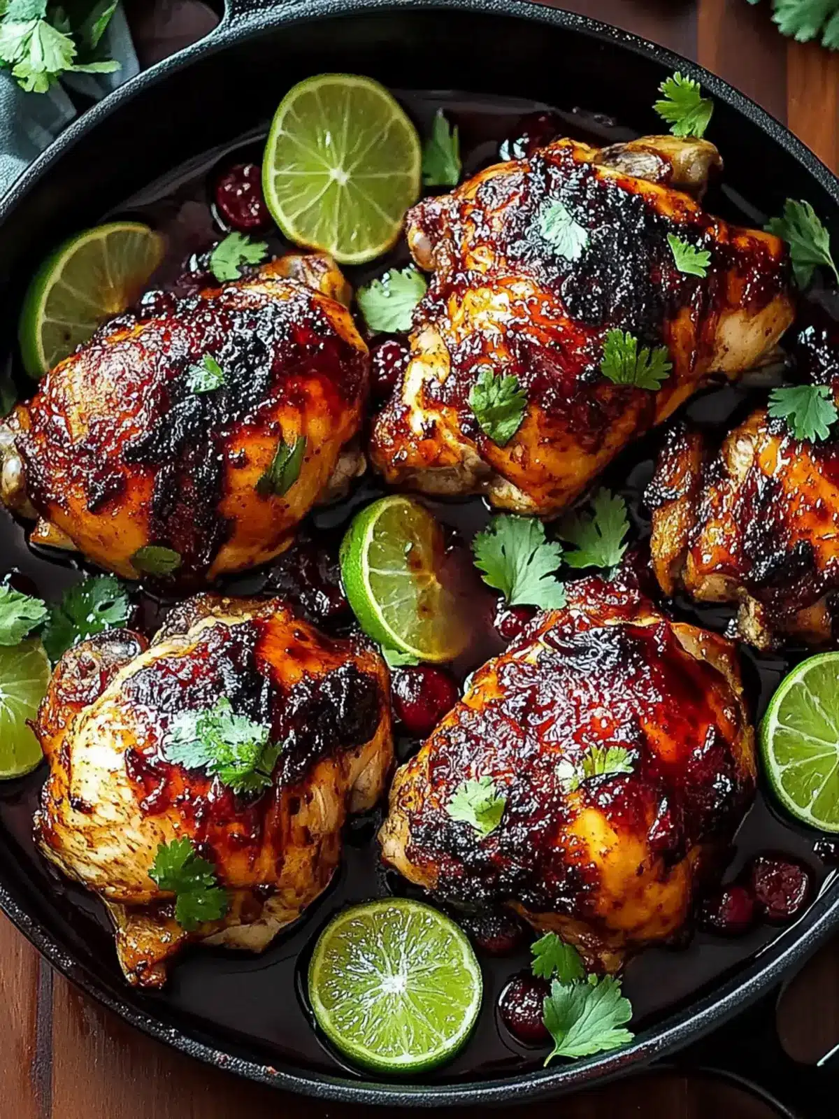 Cranberry Lime Glazed Chicken: A Flavorful Weeknight Winner 3 Cranberry Lime Glazed Chicken