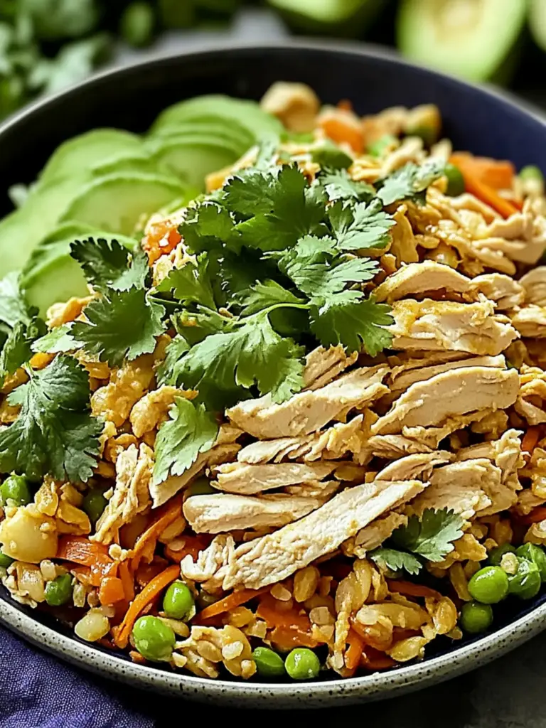 Bang Bang Chicken Salad