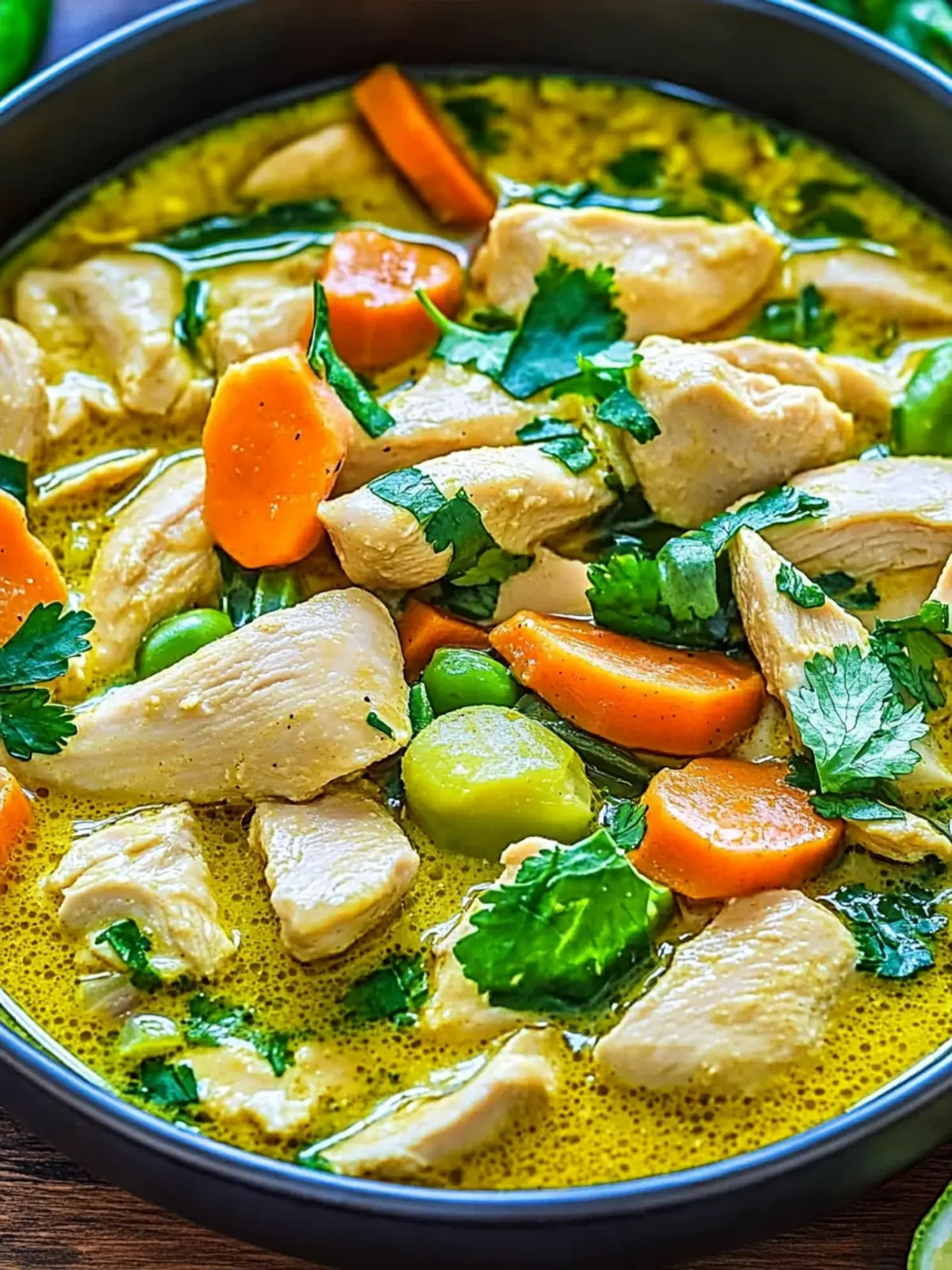Delicious Green Thai Chicken Coconut Curry You’ll Love 5 Green Thai Chicken Coconut Curry